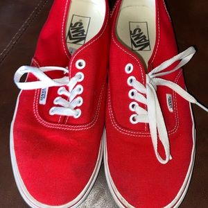 Vans Authentics- Red